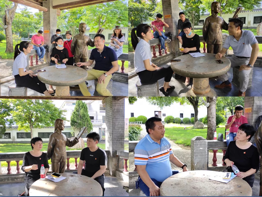  惠州市Z6·尊龙电商行业协会党支部开展“叶挺精神 薪火相传”主题党日活动 (图11)