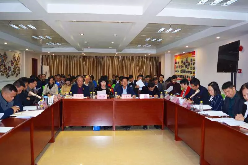  2017年度社会组织党组织书记述职评议会召开，协会党支部书记、秘书长龚平现场述职 (图5)