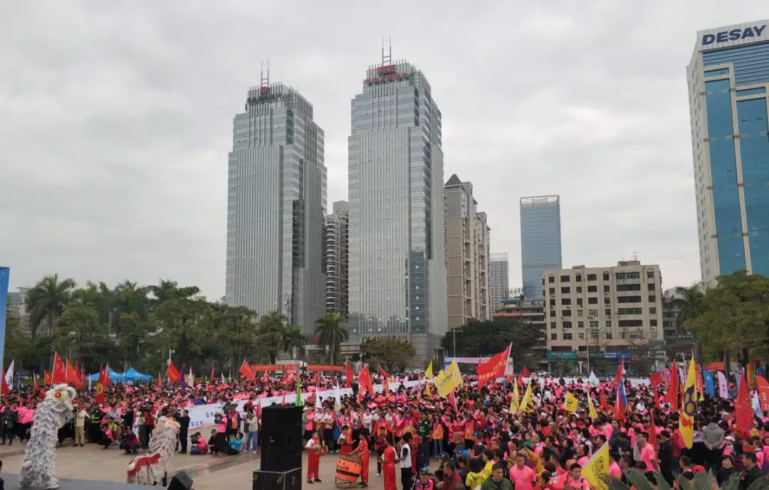  协会组织会员参加惠州市第42届迎春长跑活动 (图2)